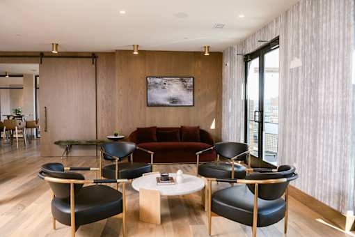 Modern Lounge Area at Anthem House, Huntsville