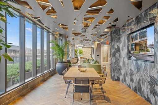 Penthouse clubhouse.