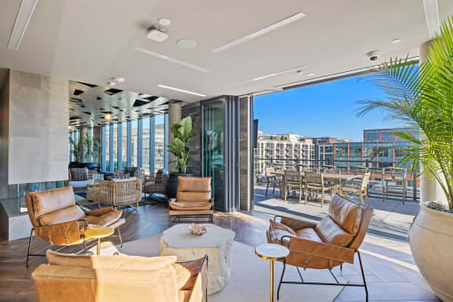 Penthouse clubhouse.