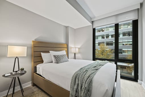 Large bedroom area.