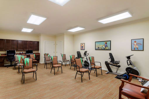work out room