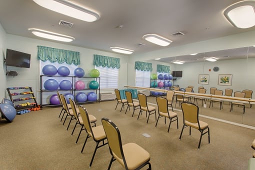 physical activity room