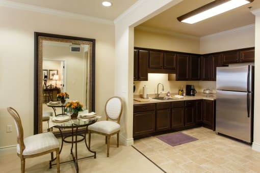 Assisted Living kitchen area