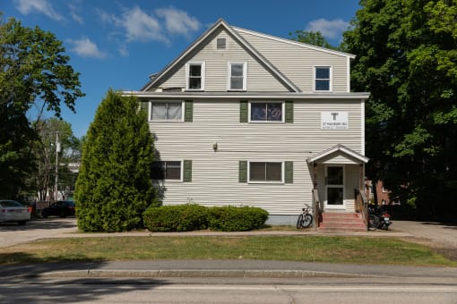 our house in the middle of our street