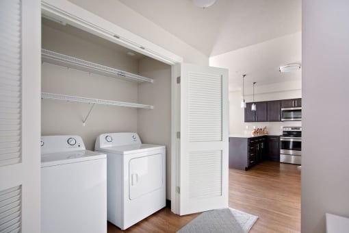 our apartments have a laundry room with washer and dryer