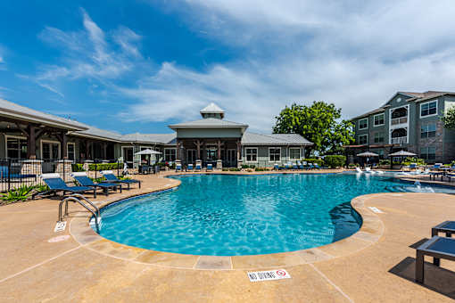 Pool at 95twenty Apartments, Austin, TX, 78717