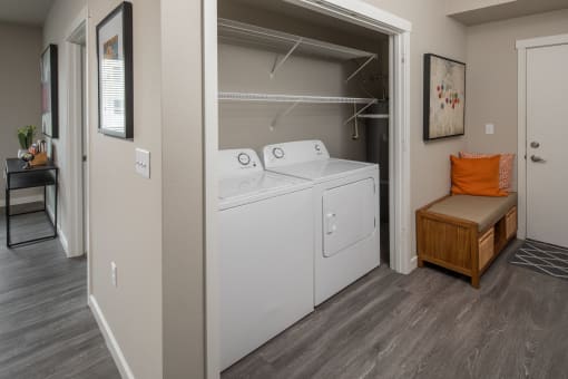 washer and dryer