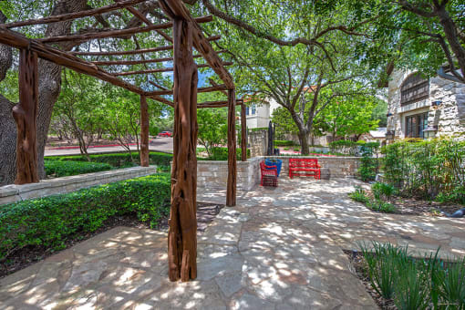 Courtyard at Barton Creek Villas, Austin, Texas