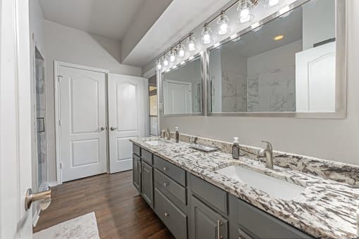 Vanity Lights at Barton Creek Villas, Austin, TX, 78735