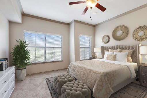 Spacious Bedroom at Barton Creek Villas, Texas, 78735