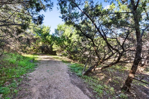 Walking Trail at Barton Creek Villas, Austin