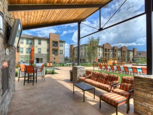 our apartments offer a clubhouse at Retreat at Shadow Creek Ranch Apartments, Woodburn, Texas