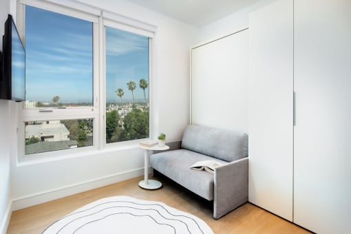 Solo Suite with Murphy Bed at Miles at Harvard, Los Angeles, California