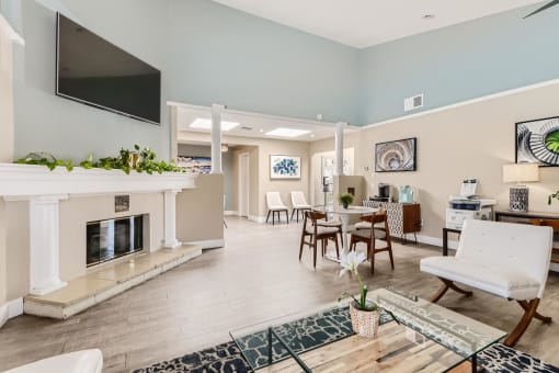 Resident Lounge at Carmel at the Colony, Ontario