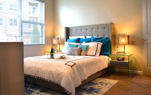 Bedroom at The Villages of Twin Oaks, Missouri, 63021
