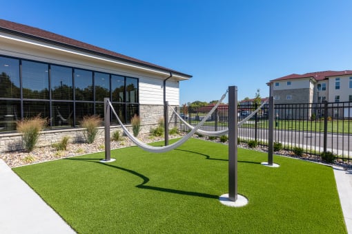 Outdoor area at Trinity Woods, Independence, MO, 64015