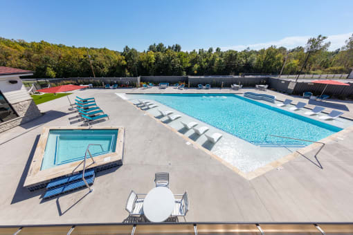 Pool at Trinity Woods, Independence, MO, 64015