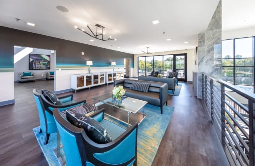 Living room at Trinity Woods, Independence, MO, 64015