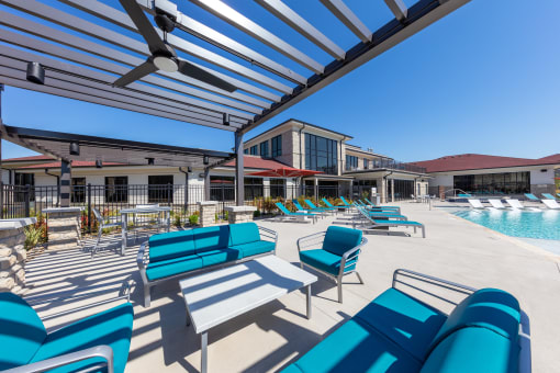 Sundeck patio at Trinity Woods, Missouri