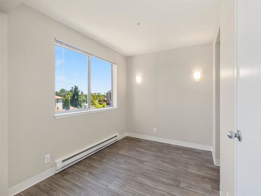 Bedroom with Hardwood Floors