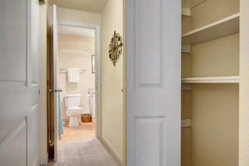 Primary Bathroom with Closets