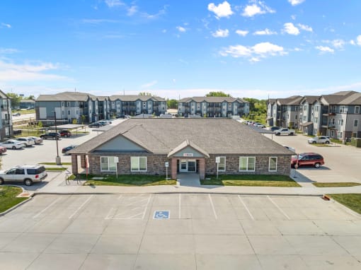 Parking lot for your car at Union at Wiley, Iowa, 52404