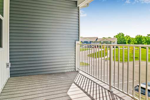 Private Balcony at Union at Oak Grove, Howell, 48855