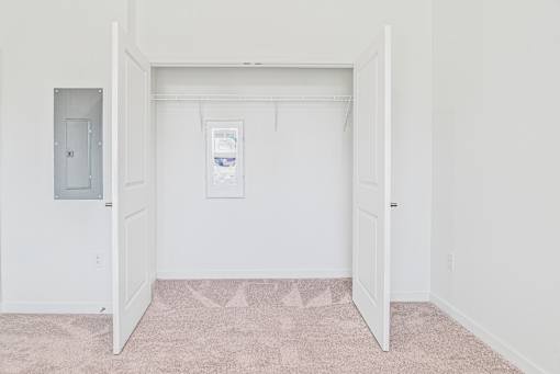 Closet View at Union at Oak Grove, Howell, Michigan