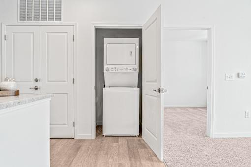 Washer Dryer In Unit at Union at Oak Grove, Michigan, 48855