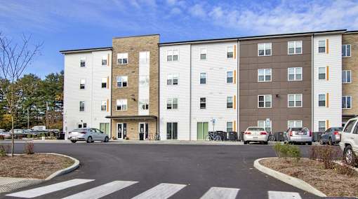 Entrance View at Union at Crescent, Indiana, 47404 