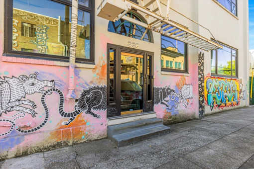 Oak Street Building entrance