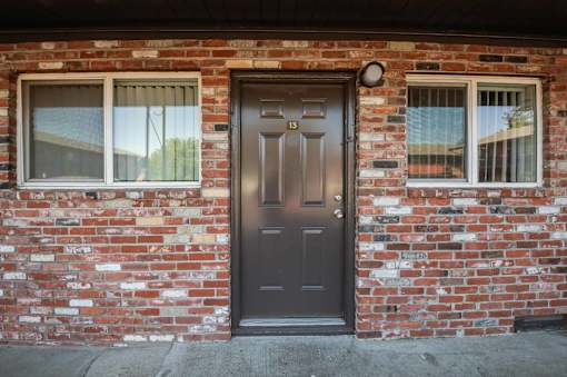 Colonial Village Apartments Unit Door
