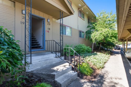 West Royal Apartments Front Entrance
