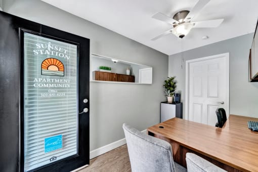 Leasing Office Sunset Station Apartments Portland Oregon 