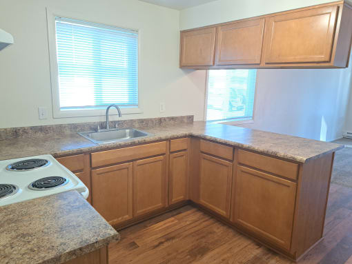 Island Park Apartments Kitchen