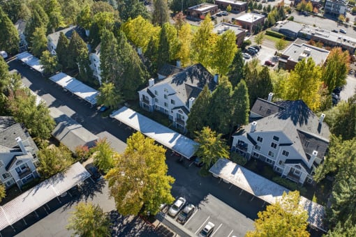 Aerial View at Hampton Park Apartments, Tigard, 97223