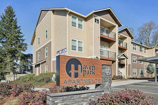 Haven Park Apartments Sign