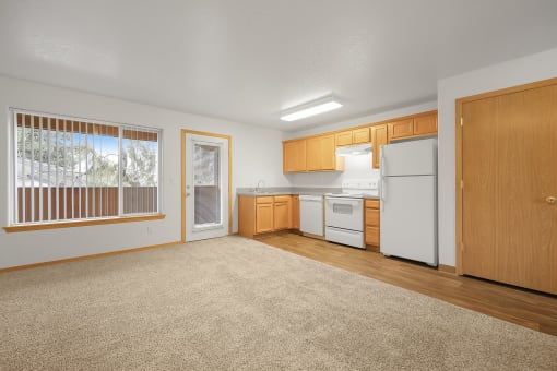 Living Room & Kitchen