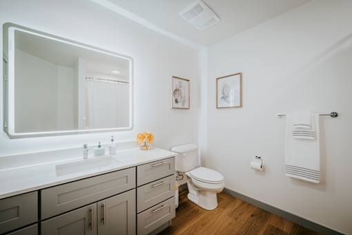 Grand Vista Apartments Bathroom