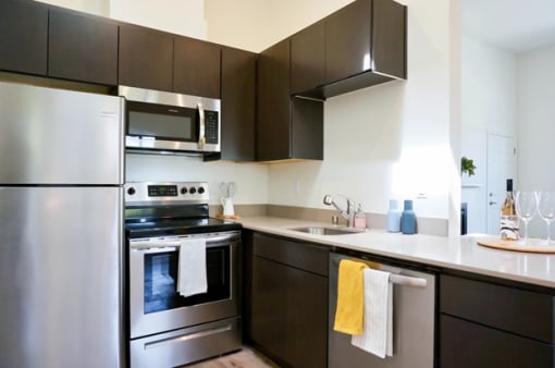 Clark Apartments Vancouver, WA Kitchen