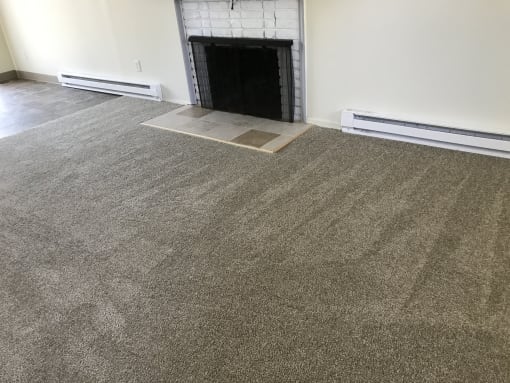 Tara West Apartments Living Room with Fireplace