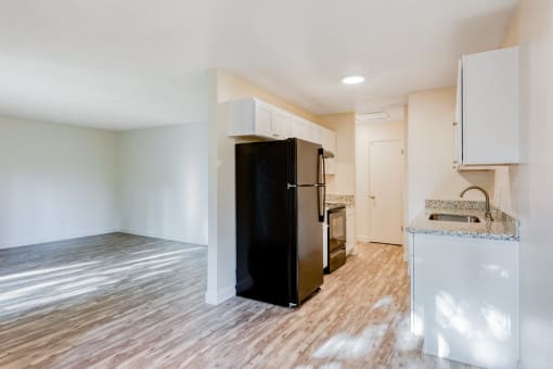 Michael Manor Kitchen and Living Room