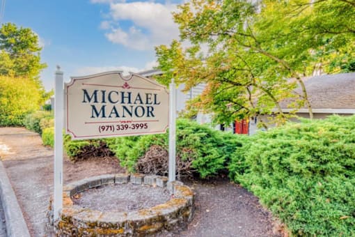 Michael Manor sign