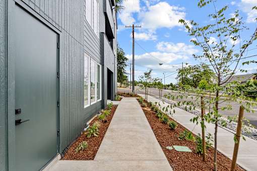 Pearson Lofts Exterior Pathway