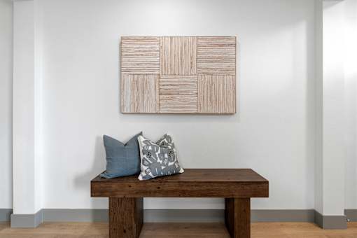 Pearson Lofts Entryway bench