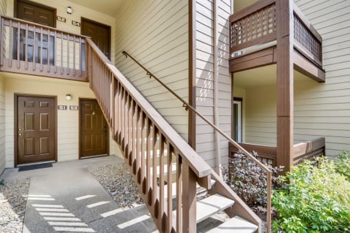 Stratford Apartments Exterior Stairs