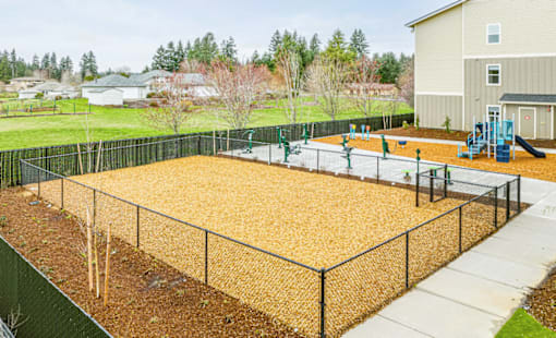 Pet Area and Playground at The Jax Apartments