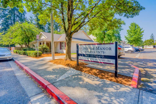 Windsor Manor Sign