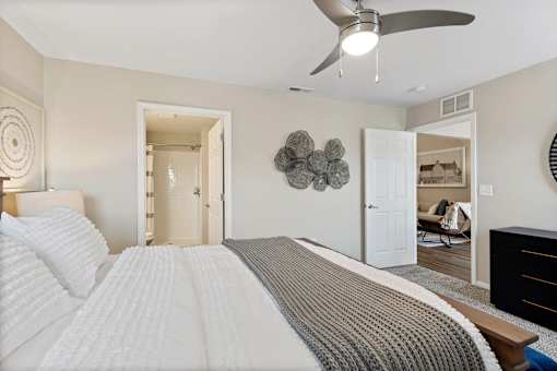 Brownstown MI apartment rentals Redwood Brownstown Telegraph Road main bedroom