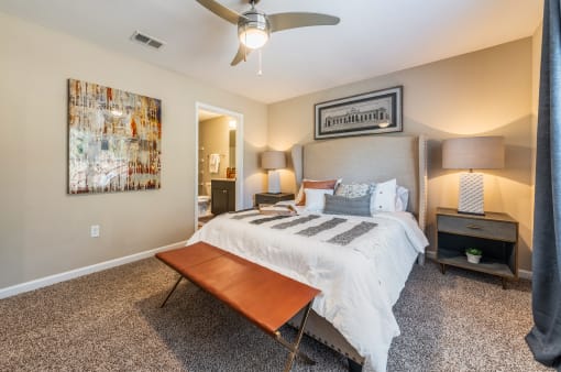 Concord NC Apartment Rentals Redwood Concord Main Bedroom